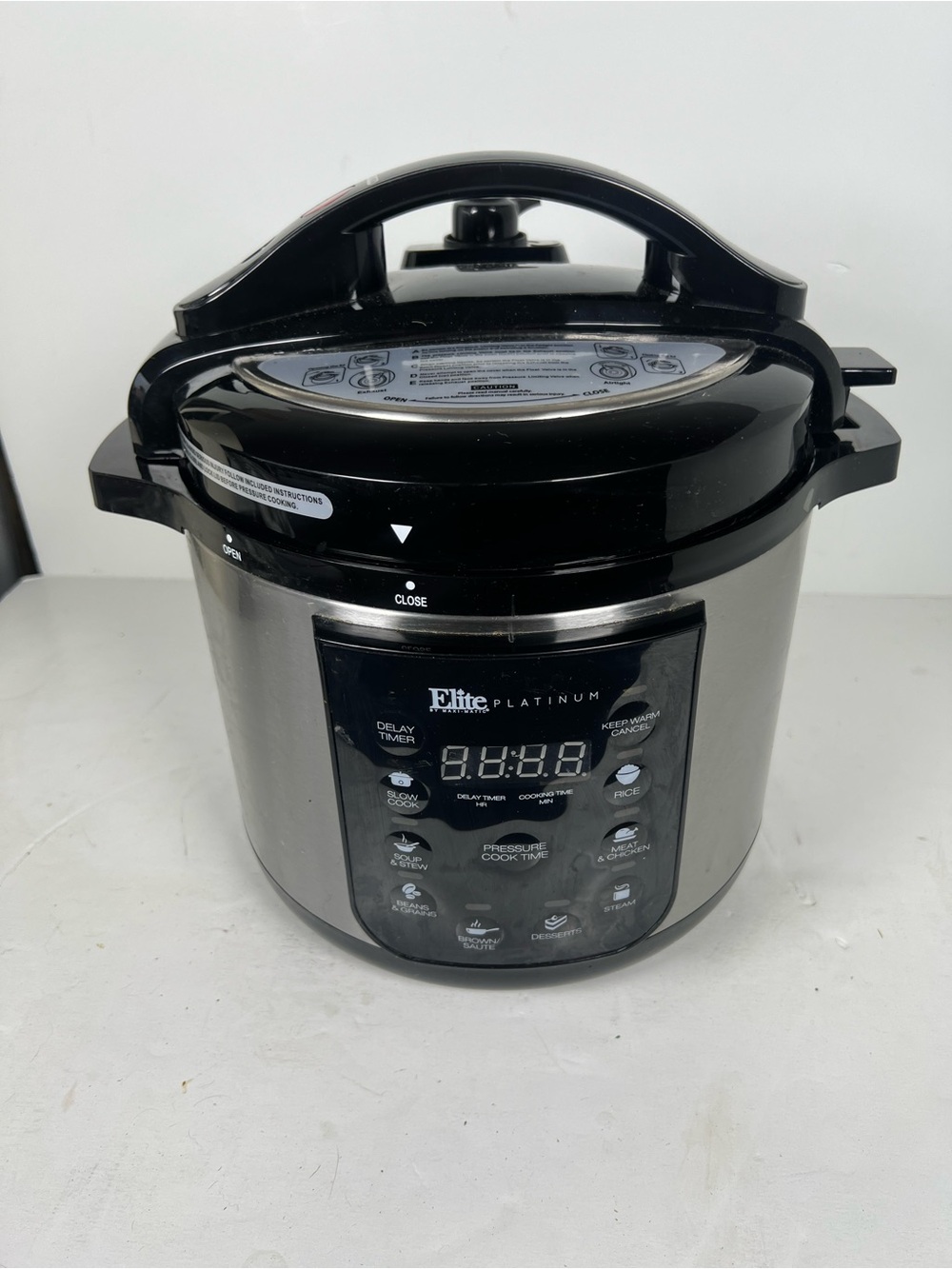 Elite Platnium 4Qt Pressure Cooker EPC-414
